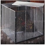 Brista 585163 Deckel Zu Silo, 80cm x 80cm, Silber, 2 St&uuml;ck
