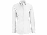 Greiff Größe 32 Corporate Wear Basic Damen Bluse Langarm Regular Fit Weiß...