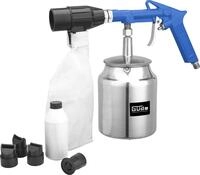 G&uuml;de DL-Sandstrahlpistole m. R&uuml;ckgewinnung 750ml (Druckluftbedarf 350 l/min, 3 bar,