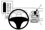 Brodit | ProClip Fahrzeughalter 854271 | Made IN Sweden | Mittelbefestigung | f&uuml;r