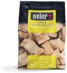 Weber Apfelholz Chunks (1,5kg Packung) - zum R&auml;uchern von K&auml;se, Gem&uuml;se, Fisch,
