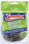 Spontex Spirinett Jumbo Edelstahl-Spirale, ideal f&uuml;r hartn&auml;ckigen Schmutz auf