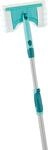 Leifheit Badwischer Bath Cleaner micro duo Telescope 125cm mit 360&deg;-Drehgelenk,