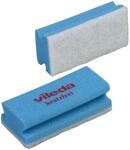 vileda 102562 101882 Padschwamm "non-Scratch", blau/wei&szlig;