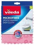 Vileda Microfaser Sp&uuml;lschwamm, im quadratisch praktischen Format, hohe