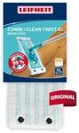 Leifheit Original Wischbezug CLEAN TWIST XL micro duo, f&uuml;r alle Bodenarten,