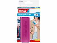 tesa Kleiderroller Vorteilspack, 1 x 3 m x 80 mm, rosa / hellgelb / hellgrau