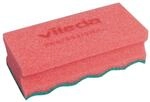 VILEDA PURACTIVE SCOURER PK10 RED