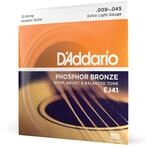 D'Addario EJ41 12-String Phosphorbronze-Saiten f&uuml;r Akustikgitarren, Extra Light,