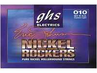 GHS Nickel Rockers - R+RXL - Electric Guitar String Set, Custom Light, .010-.050