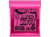 Ernie Ball Super Slinky Nickel Wound E-Gitarrensaiten, Stärke 9-42