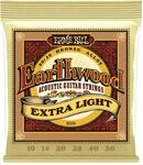 Ernie Ball Earthwood Extra Light Akustik-Gitarrensaiten, 80/20-Bronze, St&auml;rke 10-50