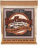 Ernie Ball Earthwood Light Akustik-Gitarrensaiten, f&uuml;r 12-Saiter, Phosphor-Bronze,