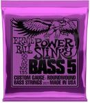 Ernie Ball Power Slinky Nickelwound 5-Saiten E-Basssaiten Saitenst&auml;rke 50-135