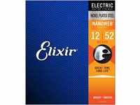 Elixir® Saiten E-Gitarrensaiten mit NANOWEB®Beschichtung, Heavy (.012-.052)