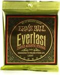 Ernie Ball Everlast Light Coated 80/20 Bronze Akustik-Gitarrensaiten, St&auml;rke 11-52