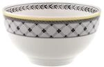 Villeroy und Boch Audun Ferme Schale, 650 ml, Premium Porzellan, Wei&szlig;/Grau