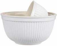 IB Laursen Schalensatz Mynte wei&szlig;, 3er Set