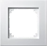 Merten M-PLAN II-Rahmen, 1 Fach, b&uuml;ndiger Einbau, polarwei&szlig;, 488119