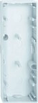 Merten MEG4034-1425 Aufputz-Geh&auml;use, 3fach, aktivwei&szlig; gl&auml;nzend, M-SMART, M1,