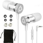 KLIM Fusion In-Ear-Kopfh&ouml;rer mit Kabel & Mikrofon Hi-Fi, Memory-Schaum, 3,5 mm