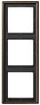 Jung Rahmen 3fach Serie LS Messing antik, 1 St&uuml;ck, ME 2983 AT