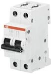 ABB S200 Miniatur&uuml;berlastschalter Typ K, Pol 2-polig 2A 400V ac,...