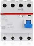 ABB F204 A-63/0.3 Fehlerstrom-Schutzschalter F200-4P - 300 mA - 63 A - Typ A