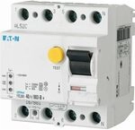 Eaton FRCdM FI-Schutzschalter, 4-polig, 63A, 300 mA Typ B 220 V dc FRCdM EN...