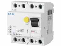 Eaton 167897 digitaler allstromsensitiver FI-Schalter, 40A, 4p, 300mA, Typ G/B