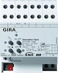 Gira 217100 Universal Dimmaktor 1-Fach KNX Einfl&auml;chenbedienung REG, 500 W