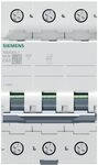 Siemens 5SL6 Miniatur&uuml;berlastschalter Typ C, Pol 3-polig 63A 400V ac,