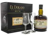 El Dorado Rum 15YO I Demerara Rum I 700 ml I 43% Volume I Brauner-Rum in der