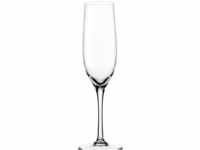 Leonardo Ciao+ Sektglas, 1 Stück, Prosecco-Glas mit gezogenem Stiel,