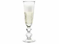 Holmegaard Champagnerglas 27 cl Charlotte Amalie aus mundgeblasenem Glas, klar