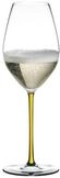 RIEDEL FATTO A MANO BY Champagner Weinglas - Gelb - Einzelpackung, Schaumweinglas,