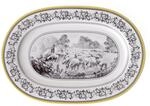 Villeroy und Boch Audun Ferme Platte oval 34 cm, Premium Porzellan