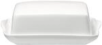 Ritzenhoff & Breker Butterdose Bianco | 16,5 x 12,5 x 5,5 cm | Porzellan | weiss