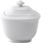 Villeroy & Boch Royal Zuckerdose, Premium Bone Porzellan, Wei&szlig;