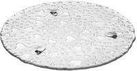 Leonardo Heart Torten-Platte aus Glas, handgefertigter Torten-Teller mit Herzoptik,