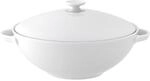 Villeroy & Boch - Anmut Terrine 1,5 L Wei&szlig;, Sp&uuml;lmaschinenfest, Mikrowellensicher,