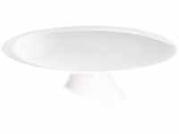 ASA Grande Tortenplatte, Keramik, weiß glänzend, 22.5x22.5x8 cm