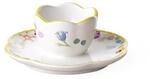 Villeroy & Boch &ndash; Spring Awakening Eierbecher Mit Untertasse Wei&szlig;/Bunt, Ostern