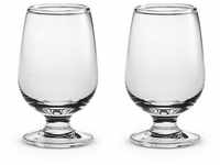 Holmegaard Schnapsglas 5 cl 2 Stck. Det danske Glas mundgeblasenem Glas, klar