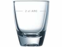 Arcoroc ARC 06553 Gin Schnapsglas, Shotglas, Stamper, 35ml, mit Füllstrich bei...