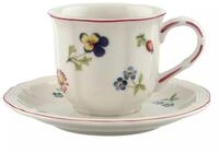 Villeroy & Boch Petite Fleur Kaffeetasse mit Untertasse 2tlg.