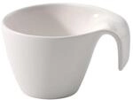 Villeroy & Boch Flow Kaffeetasse, 200 ml, Premium Porzellan, Wei&szlig;, 18 x 15 x 3 cm