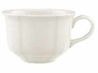 Villeroy und Boch Manoir Teetasse, 200 ml, Höhe: 5,5 cm, Premium Porzellan, Weiß