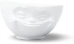 FIFTYEIGHT PRODUCTS / Tassen/Schale &bdquo;Grinsend (Porzellan, 500ml, wei&szlig;, Made...