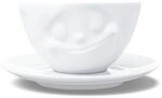 FIFTYEIGHT PRODUCTS / Tassen / Kaffeetasse &bdquo;Gl&uuml;cklich (Porzellan, 200 ml,...